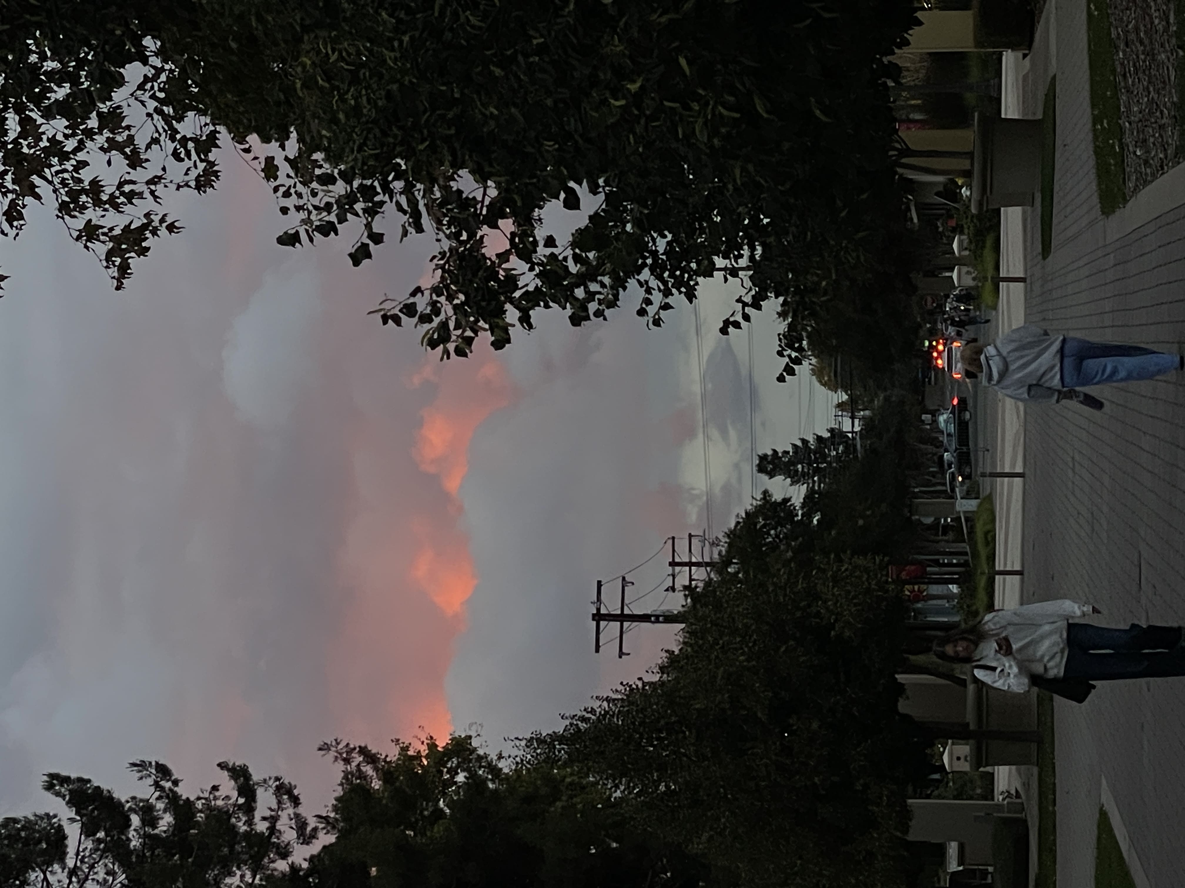 Sunset at Sanata Clara after the rain