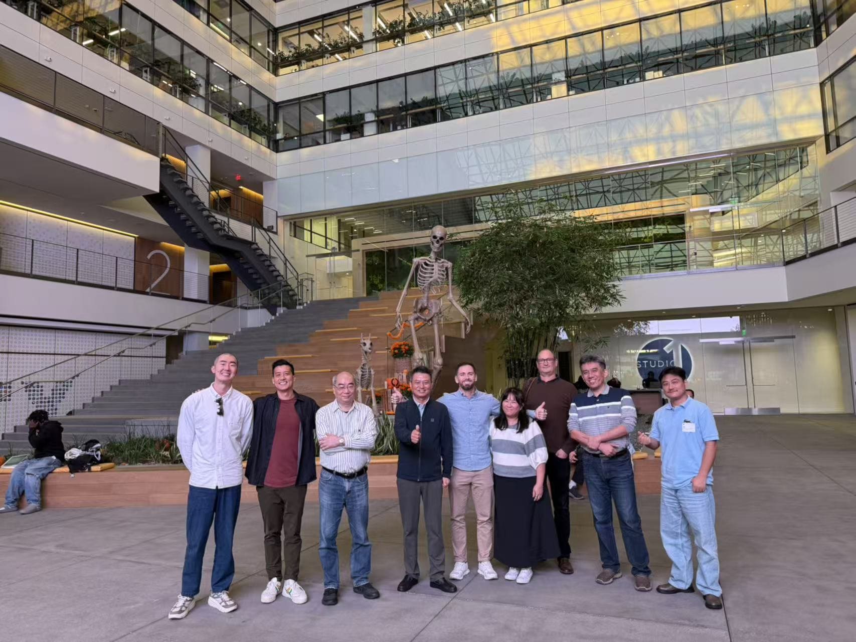 Meeting with engineering team & customers in LA