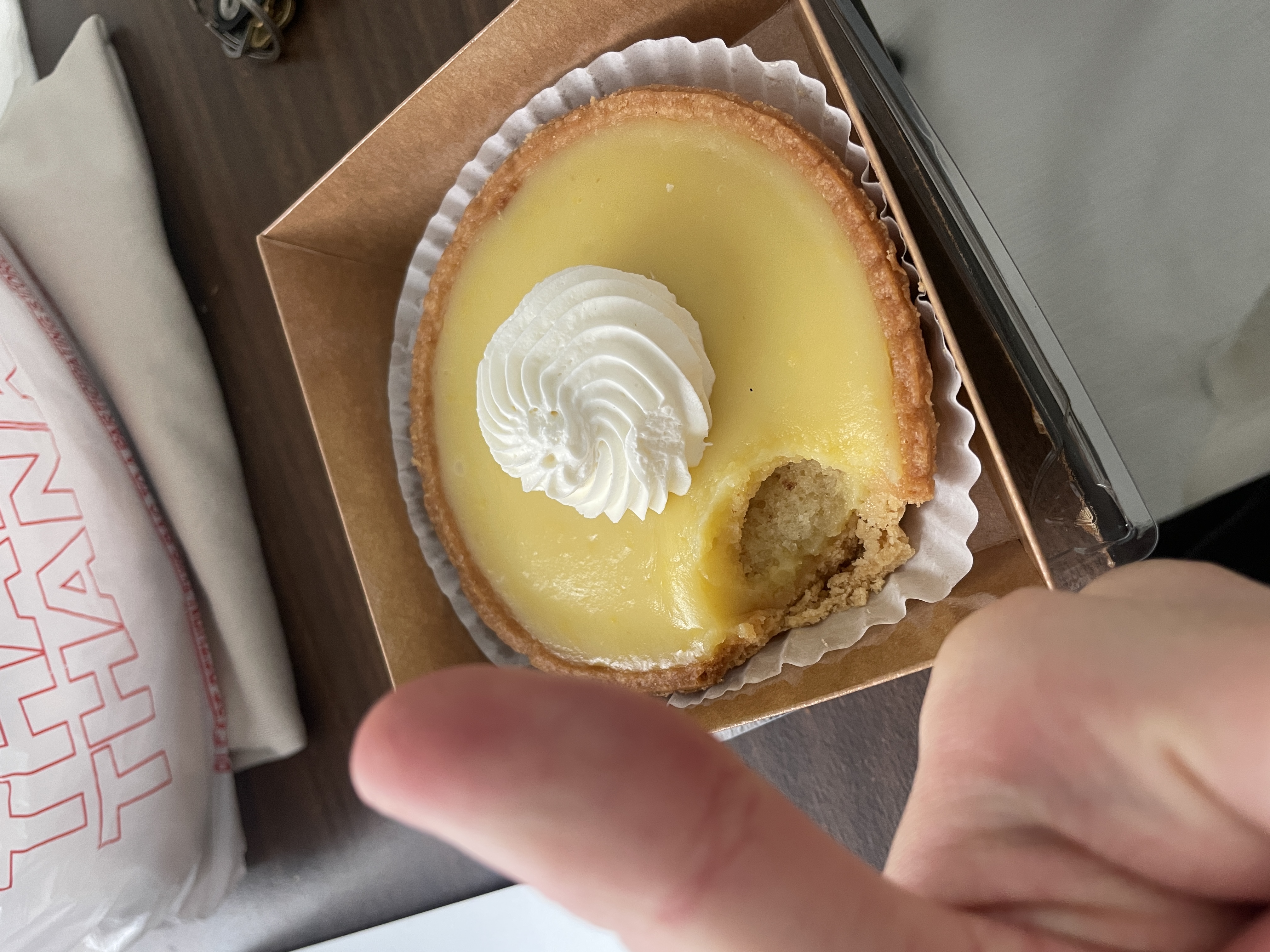 Lemon Tart I got for almost free :)