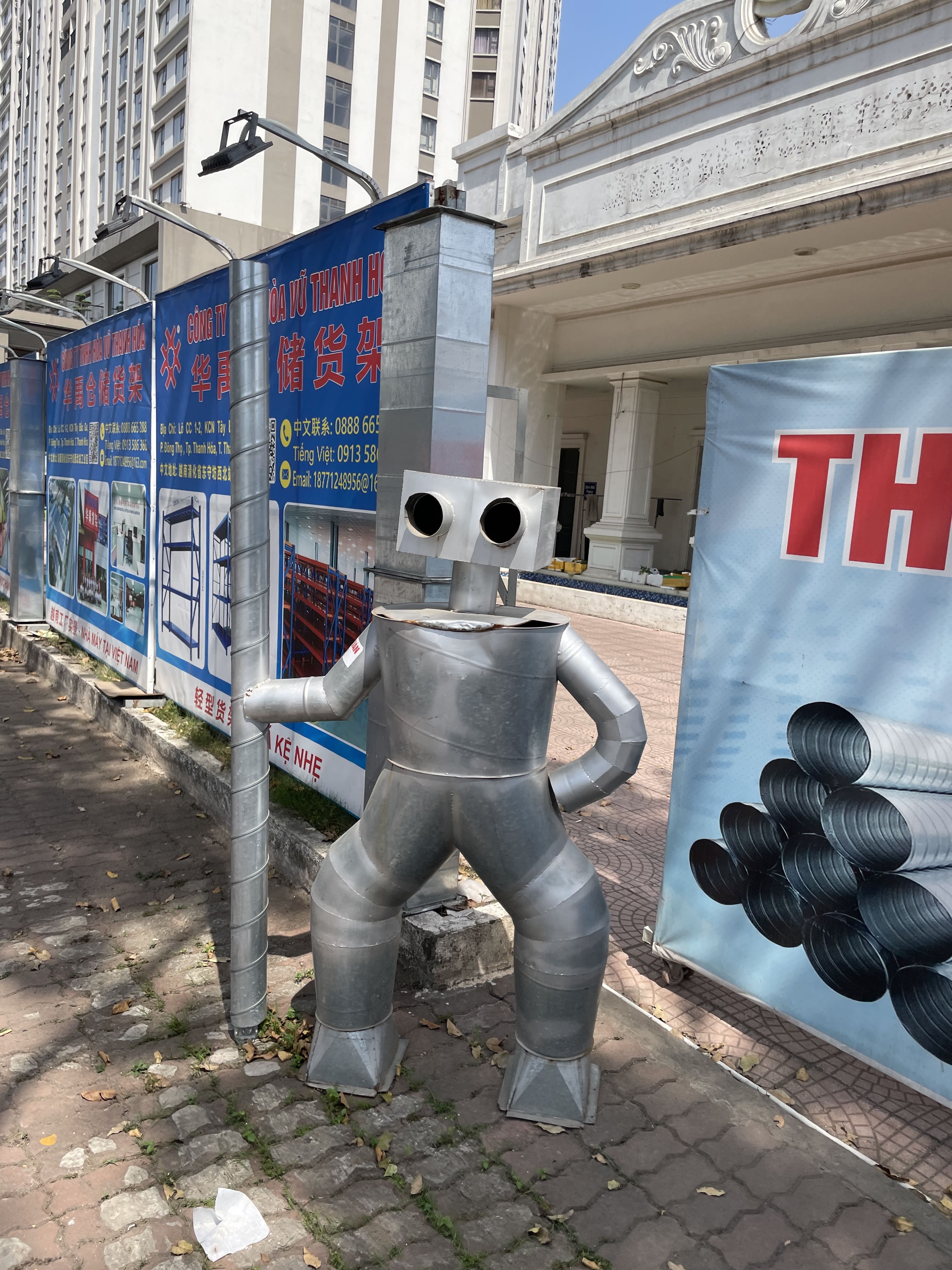 A little robot near where I lived in Vietnam