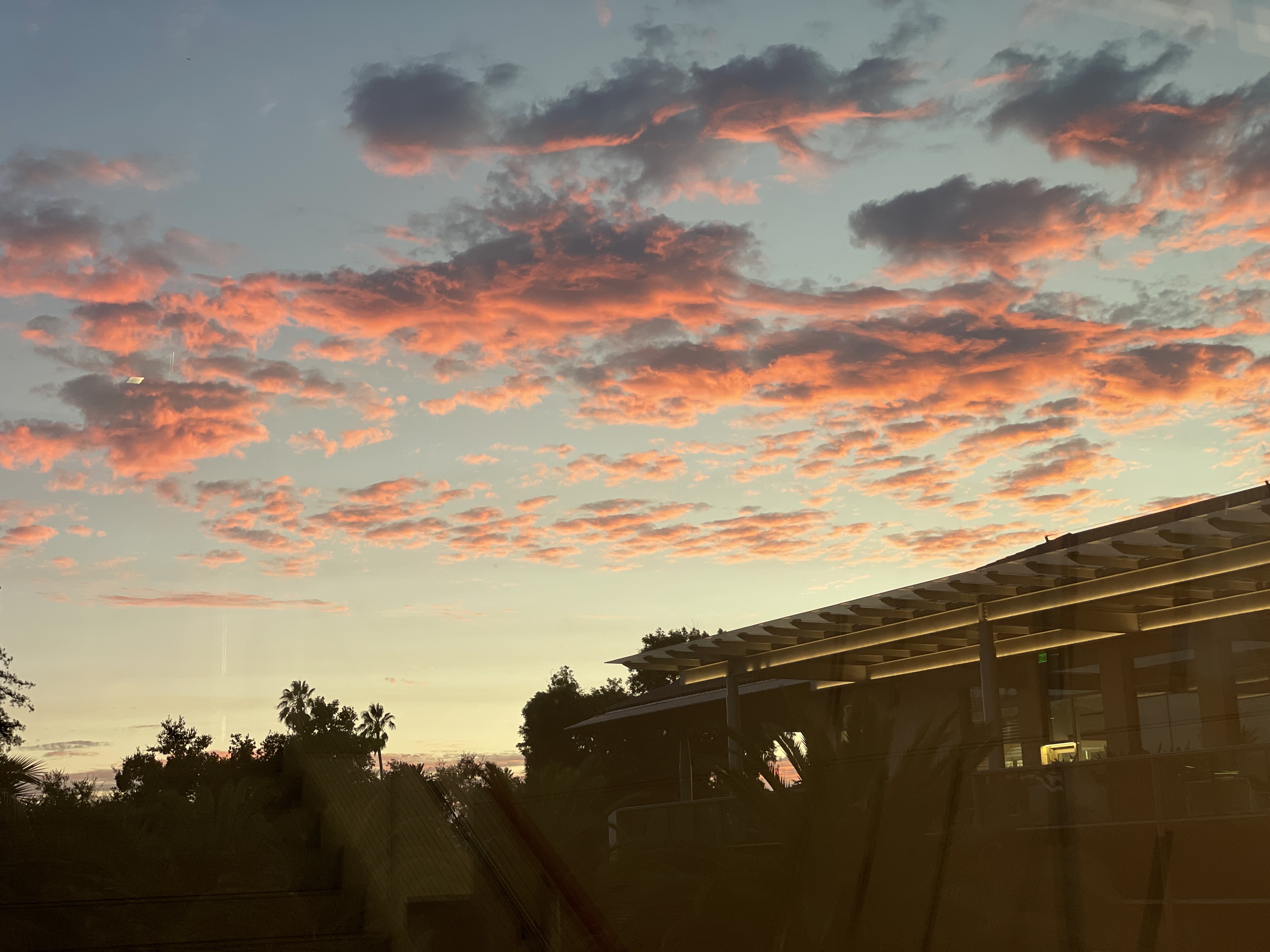 Sunset at Santa Clara, opposite to Pitt we rarely get clouds here